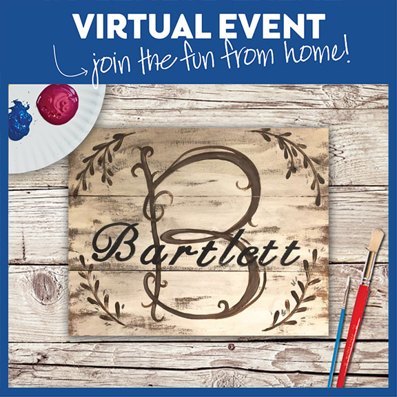 LIVE INTERACTIVE VIRTUAL CLASS - ART KIT INCLUDED (HAVE SUPPLIES? THEN IT'S ONLY $15!)